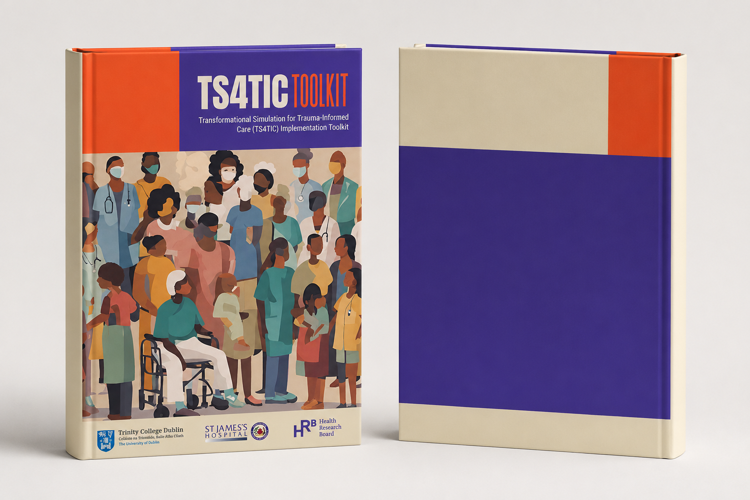 TS4TIC Implementation Toolkit — front and back cover mockup