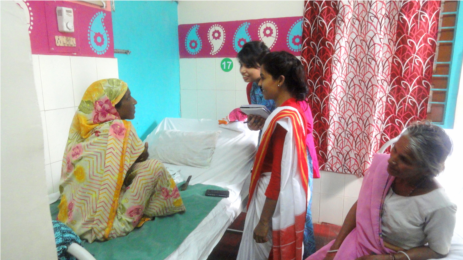 Semi-structured interview with mother in postnatal ward