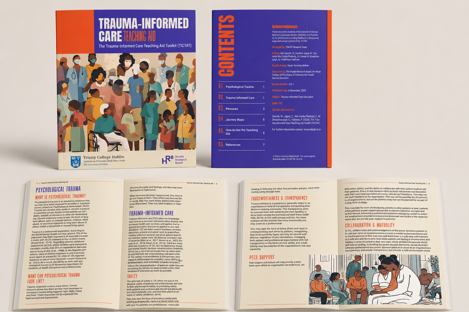 TICTAC Toolkit — cover, contents and interior spreads