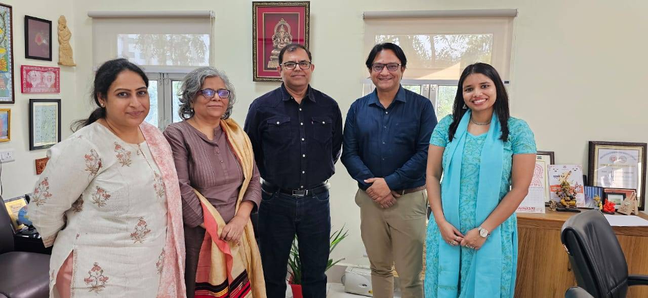 Meeting with SEARO team in India